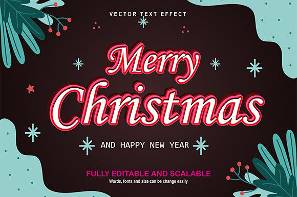 Bring Holiday Cheer to Life with Editable 3D Christmas Text
