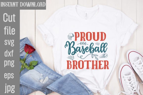 Celebrate the Game: Crafting with a Proud Baseball Brother SVG