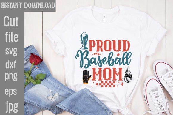 Celebrate the Season: The Ultimate Proud Baseball Mom Cut File