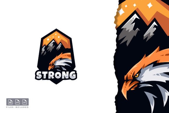 Eagle - Mascot & E-sport Logo: A Vector Design for Bold Branding