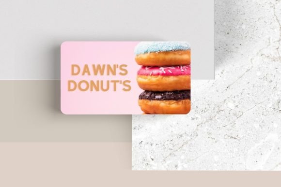 Editable Canva Business Card #13: A Modern Design for Bold Brands