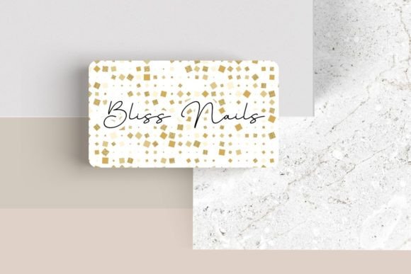 Editable Canva Business Card #4: A Modern Networking Essential