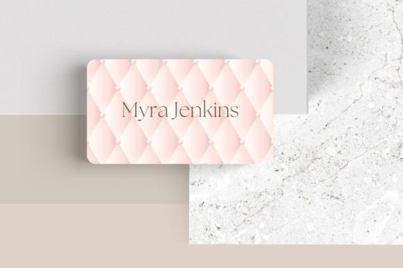 Editable Canva Business Card #52: A Sleek, Modern Template