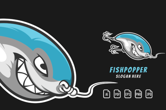 Fishpopper: Unlocking Creative Freedom with This Vector Logo Template