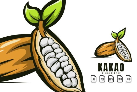 Kakao Mascot Logo: A Playful Vector Template for Dynamic Brands
