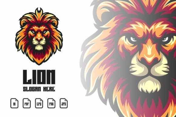 The Roar of a Brand: Capturing Strength with a Lion Mascot Logo