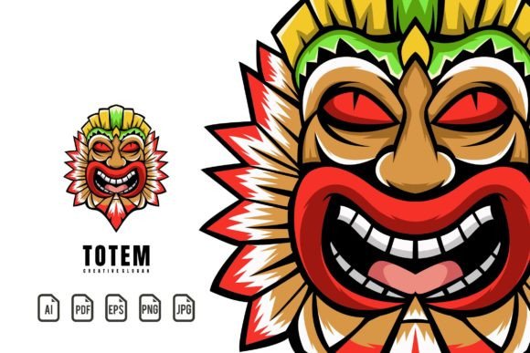 Unleash Your Brand's Spirit: The Totem Mascot Logo Design Kit
