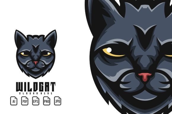 Wildcat Mascot Logo: Power Up Your Game Day Branding